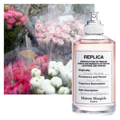 maison margiela replica perfume flower market